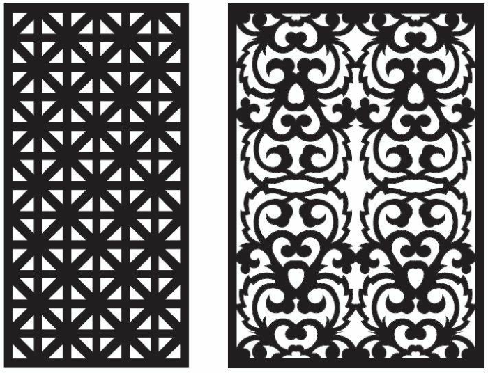 Free Download Vectors, Pattern 25 Laser Cut DXF File