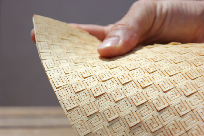 Free Download Vectors, Super Flexible Laser Cut Plywood Living Hinge Pattern Laser Cut DXF File