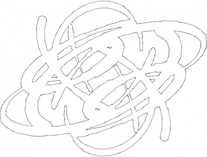 Free Download Vectors, Abstract Pattern Laser Cut DXF File