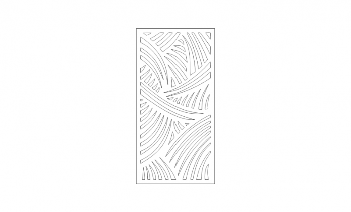 Free Vector Wall Panel Pattern Laser Cut DXF File