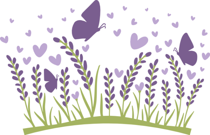 Free Vector Purple Butterflies Starbucks Editable Svg Line Art