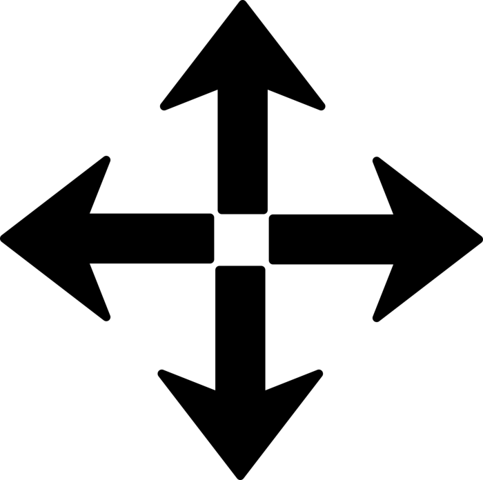 Free Download Vectors, Arrow Spread Symbol Craft Design Svg File