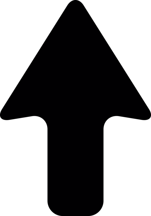 Free Download Vectors, Arrow Up Vinyl Cutting Svg File