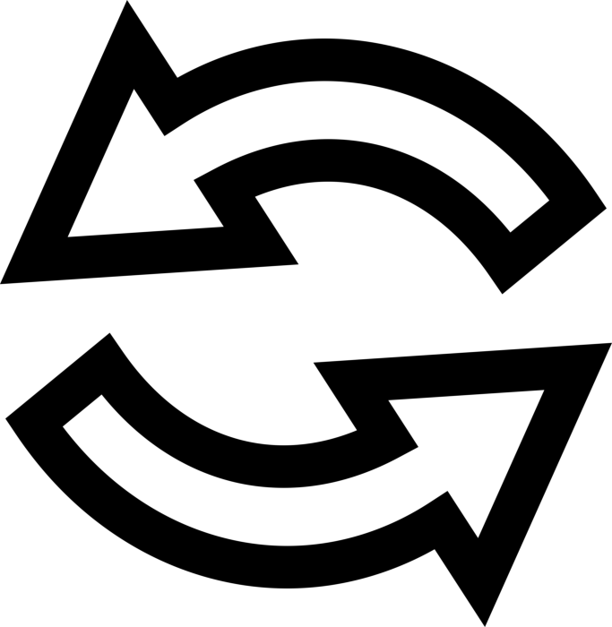 Free Download Vectors, Circular Arrows Couple Sketch Svg Vector