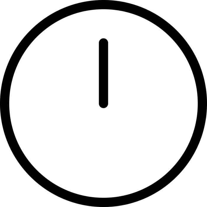Free Download Vectors, Circular Clock With On Clock Hand Sketch Svg Vector