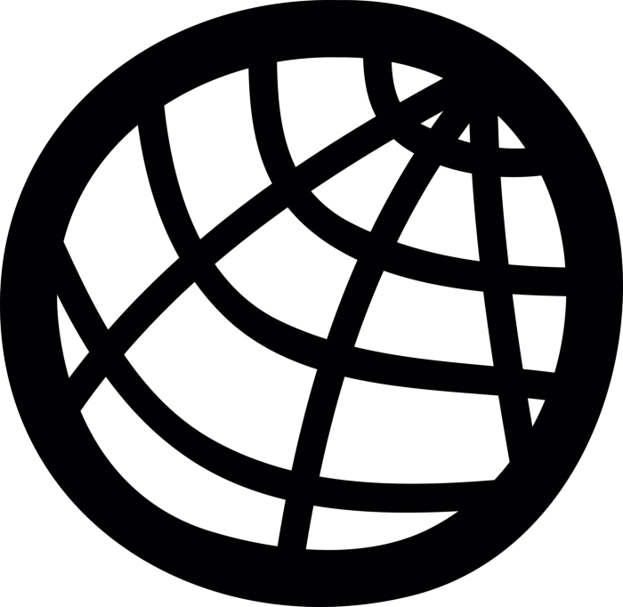 Free Download Vectors, Circular Grid Realistic Outline Svg Vector