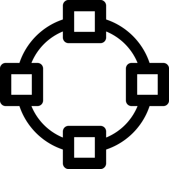 Free Download Vectors, Circular Points Craft Design Svg File