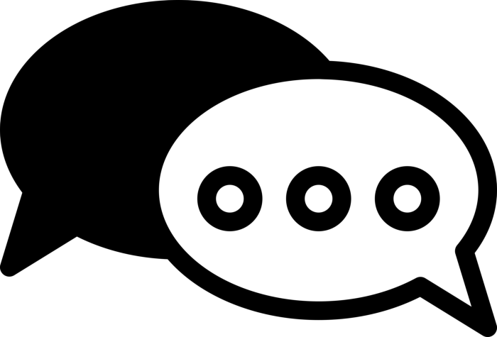 Free Vector Conversation Circular Symbol Digital Sketch Svg Design