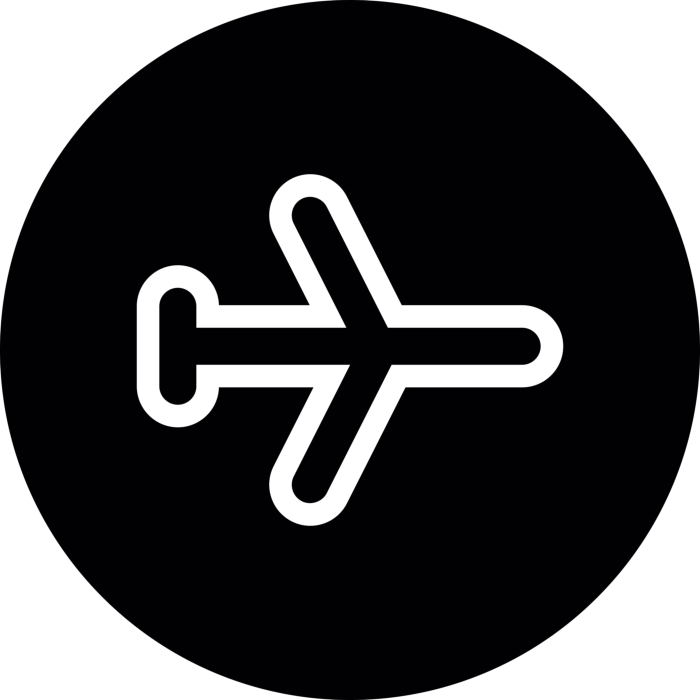 Free Download Vectors, Flight Circular Sign Craft Design Svg File