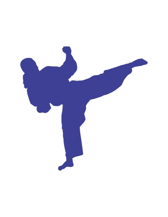 Free Download Vectors, Taekwondo Combat Sports Monoline Svg Vector