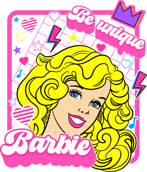Free Download Vectors, Barbie 10 Craft Design Svg File