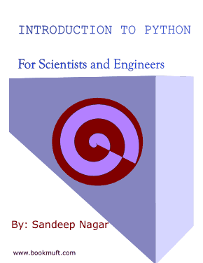Introduction to Python For Scientists and Engineers Book