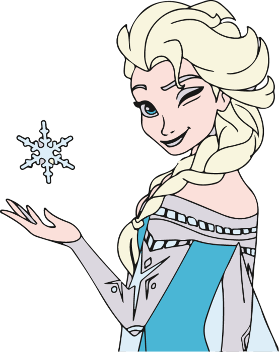 Free Download Vectors, Frozen 14 Editable Svg Line Art
