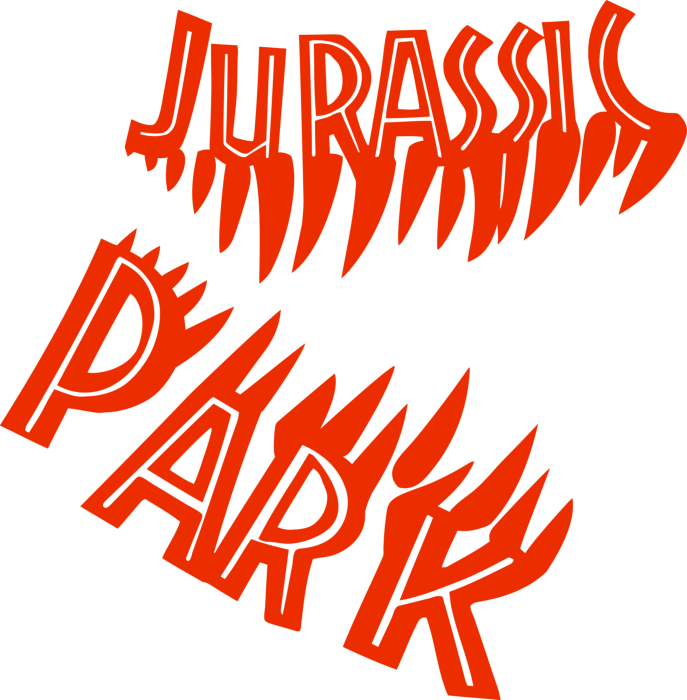 Free Download Vectors, Jurassic P2 2 Flat Line Svg Vector