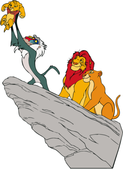 Free Download Vectors, Lion King 11 Drawing Svg Vector