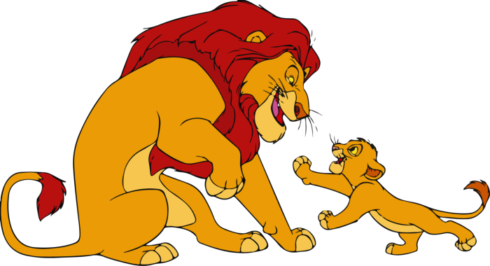Free Download Vectors, Lion King 5 Line Tracing Svg Vector