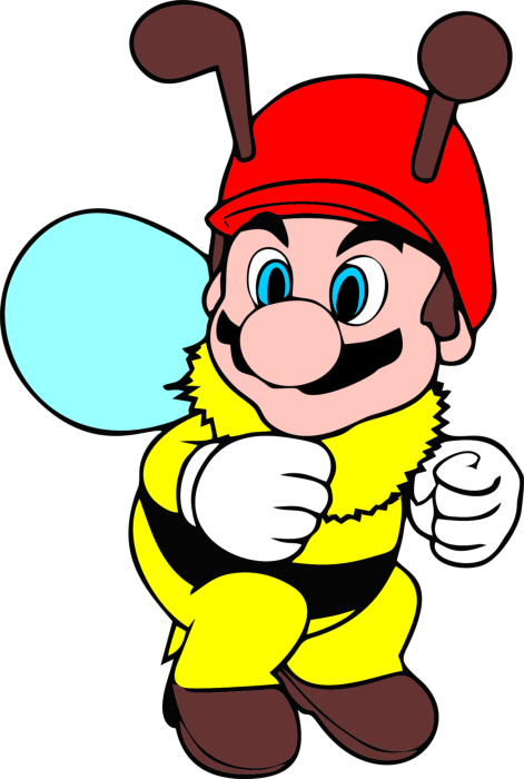 Free Download Vectors, Mario P2 5 Printable Line Art Svg