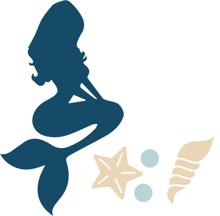 Free Download Vectors, Mermaid P6 Monoline Svg Vector