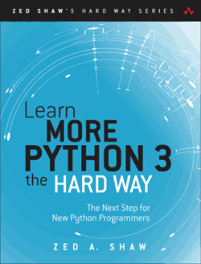 Learn More Python 3 The Hard Way Book