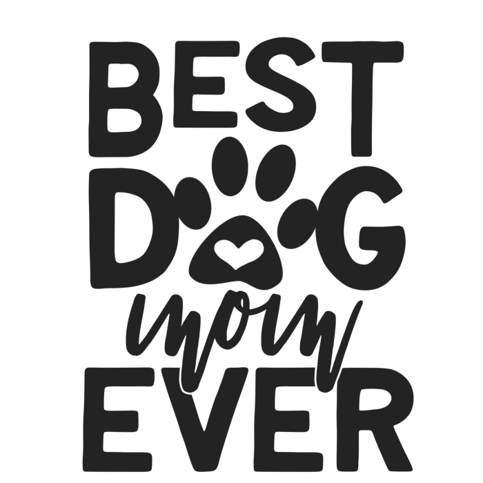 Free Download Vectors, Pet Mom 8 Black And White Svg Vector