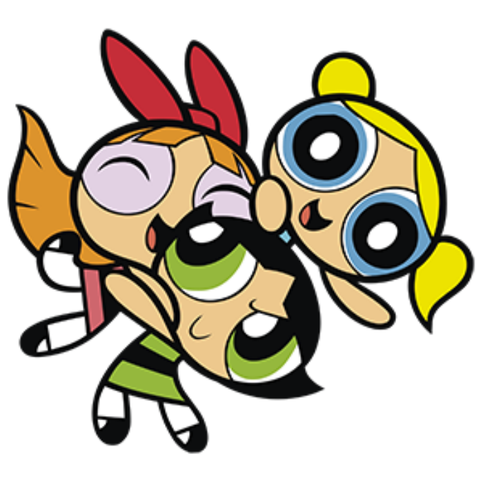 Free Vector Powerpuff Girls 5 Technical Drawing Svg Vector