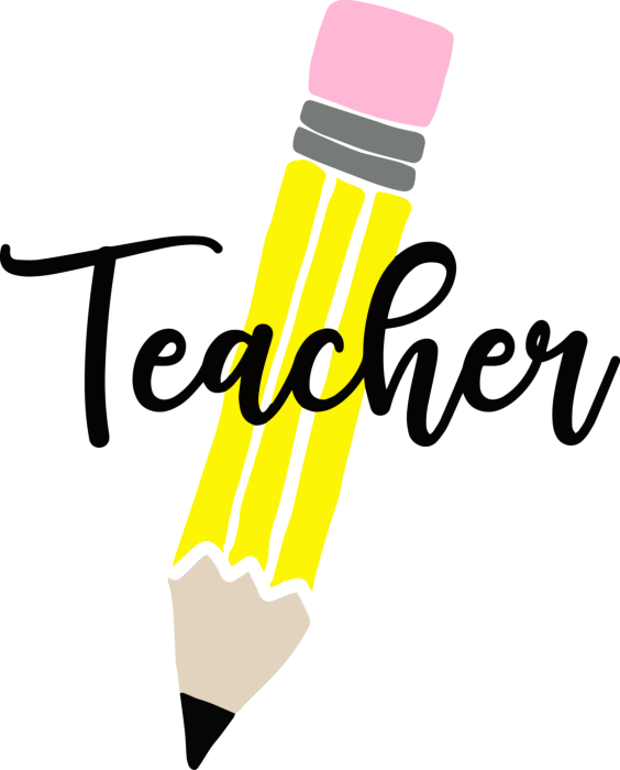 Free Download Vectors, Teacher 1 Simple Line Art Svg Vector