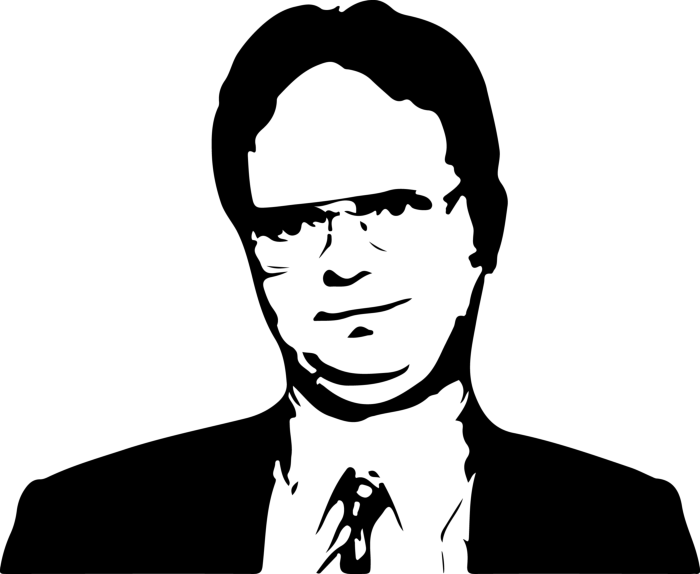 Free Download Vectors, The Office P2 Ink Drawing Svg Vector
