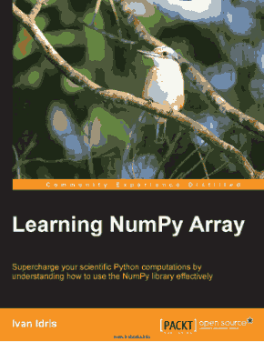 Learning NumPy Array Supercharge your scientific Python computations Book