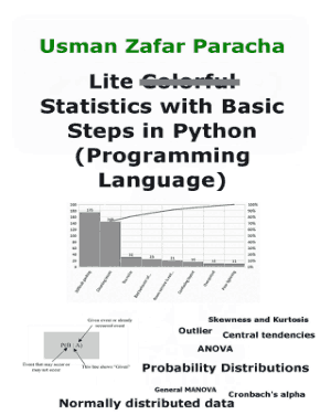 LiteStatistics with Basic Steps in Python Programming Language Book