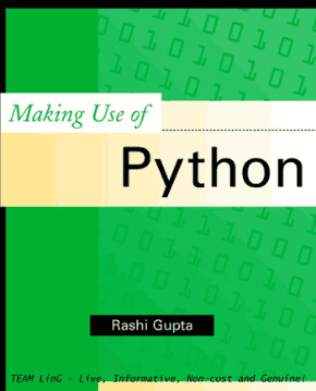 Making Use of Python Book
