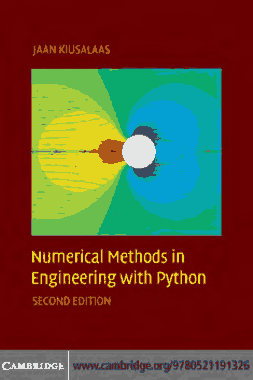 Numerical Methods in Engineering with Python 2nd Edition Book