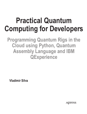 Practical Quantum Computing for Developers using Python Book