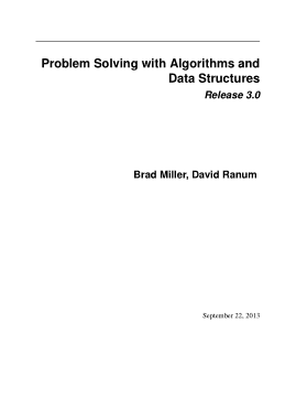 Problem Solving with Algorithms and Data Structures Using Python Second Edition Book