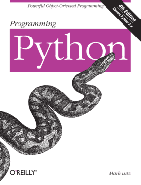 Programming Python 4th Edition Book