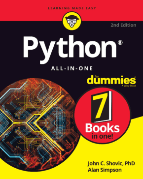 Python All-In-One For Dummies Book