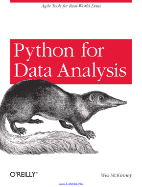 Python for Data Analysis Agile Tools for Real World Data Book