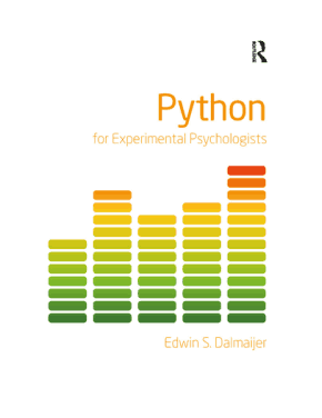 Python for Experimental Psychologists Book