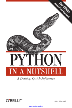 Python in a Nutshell 2nd Edition Book