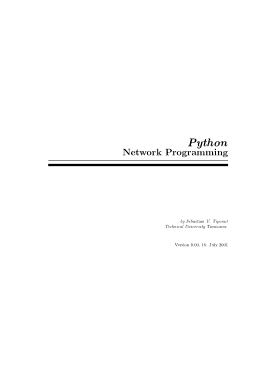 Python Network Programming Book