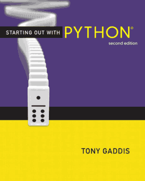 Starting Out with Python 2nd Edition Book