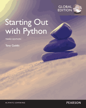Starting Out with Python Book