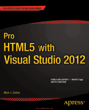 Pro HTML5 with Visual Studio 2012 Book