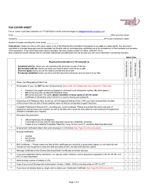 Professional Fax Cover Sheet For CV Free Template