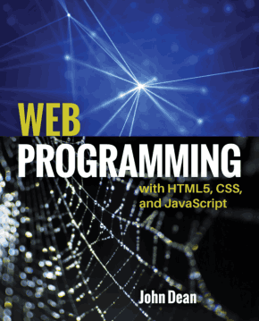 Web Programming with HTML5 CSS and JavaScript Book