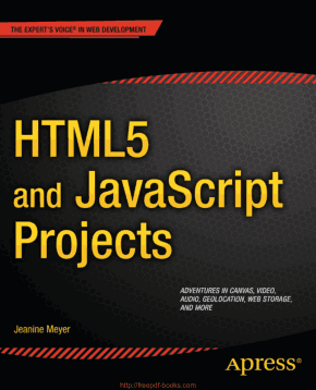 HTML5 and JavaScript Projects Book