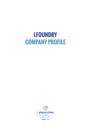 Company Profile for Foundry Business Free Template