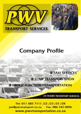 General Transport Services Company Profile Free Template