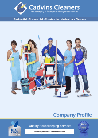 Housekeeping Company Profile Sample Free Template