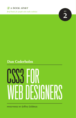 CSS3 for Web Designers Book