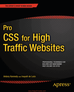 Free Download PDF, Pro CSS for High Traffic Websites Book